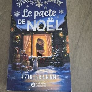 Le Pacte de Noël by Erin Graham - Festive Blue Cover